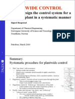 Plantwide Control