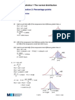 Percentage Points - Solutions PDF