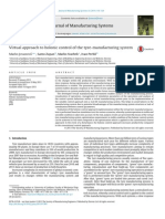 Journal of Manufacturing Systems: Virtual Approach To Holonic Control of The Tyre-Manufacturing System