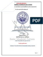 Mechanical Engineering Project - Thermal Power Plant Study - WWW - Amie.nbcafe - in