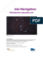 Celestial Navigation Teacher Notes PDF