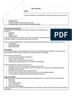 Topic 1 - Operations Business Studies Notes