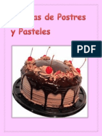 Recetas de Postres & Pasteles