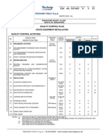 Quality Control Plan Static Equipment