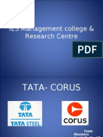 VAluation On TATA Corus Deal