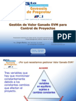 Presentacion Earned Value Evm PDF