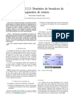 Actividad 5.2.2.2: Dominios de Broadcast de Segmentos de Routers.