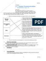 U1l3 Online Communication Lesson 3