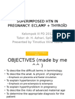 (PPT) Superimposed Hypertension in Pregnancy