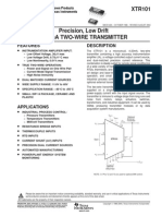 Xtr101 IC Datasheet