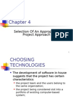 Chapter 4 - Selection of An Appropriate Project Approach-1