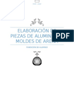 Elaboración de Piezas de Aluminio en Moldes de Arena