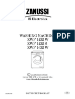 Zanussi ZWF1432W en