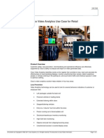 Cisco Video Analytics Use Case For Retail: Product Overview