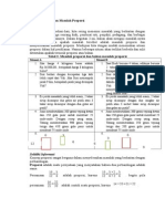 Bahan Belajar Materi Proporsi (Perbandingan)