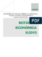 Modulo de Botanica Economica-II - 2010