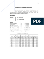 Calculo de Lajes Tabela Marcus