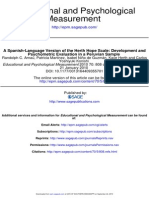 Herth Hope Scale - Spanish - EPM