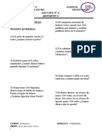 Problemas de Multiplicación