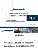 Supervision NTCSE Calidad Producto