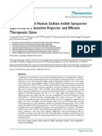 Codon-Optimized Human Sodium Iodide Symporter (opt-hNIS) As A Sensitive Reporter and Efficient Therapeutic Gene