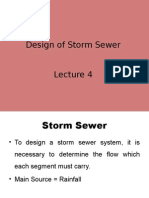 Lec 4 (Design of Storm Sewer)