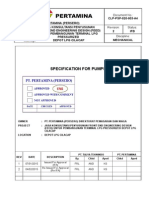 CLP-PSP-020-003-Rev 1 Specification For Pumps (Review HH)