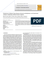 Catalysis Communications: Ryan M. West, Mark H. Tucker, Drew J. Braden, James A. Dumesic