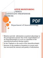 Perioperative Monitoring