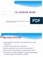 4 La Conducta Social