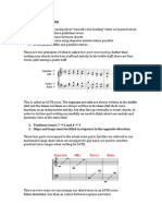 Four Part Voice Leading Handout