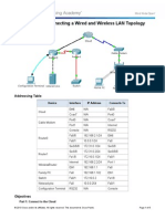 4.2.4.5 Packet Tracer - Connecting A Wired and Wireless LAN Instructions (Editado)