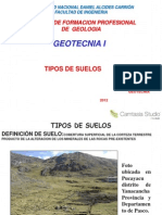 1 Tipos de Suelos en Geotecnia