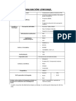 Test Generales de Lenguaje