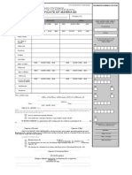 Certificate of Marriage: Republic of The Philippines Office of The Civil Registrar General