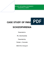 Case Study of Paranoid Schizophrenia