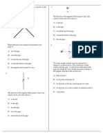 B Field Due To Wire