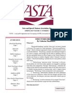 Structured Breathing - Fitzmaurice (VASTA)