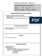 Etude de L'actionneur Moteur À Courant