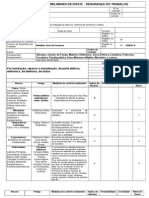 APR Analise Preliminar de Risco EVOLUTION