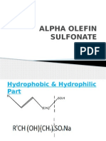 Alpha Olefin Sulfonate