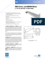 Pelco IWM and IDM4018 Mounts