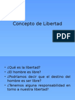 Concepto de Libertad