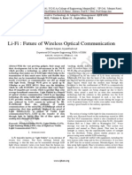 Li-Fi: Future of Wireless Optical Communication: Ijitam) ISSN: 2347-3622, Volume-1, Issue-12, September, 2014