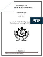 Magnetic Nano Composites - Termpaper