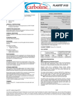 Plasite 9133 Product Data Sheet