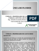 Unidad 1. Propiedades de Los Fluidos y Estática de Fluidos PDF