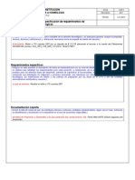 Documento de Especificación de Requerimientos de Soluciones Tec