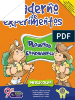 Cuaderno de Experimentos Infantil Pequeños Exploradores