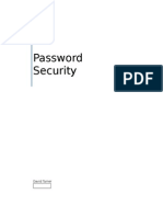 Password Security Research Paper